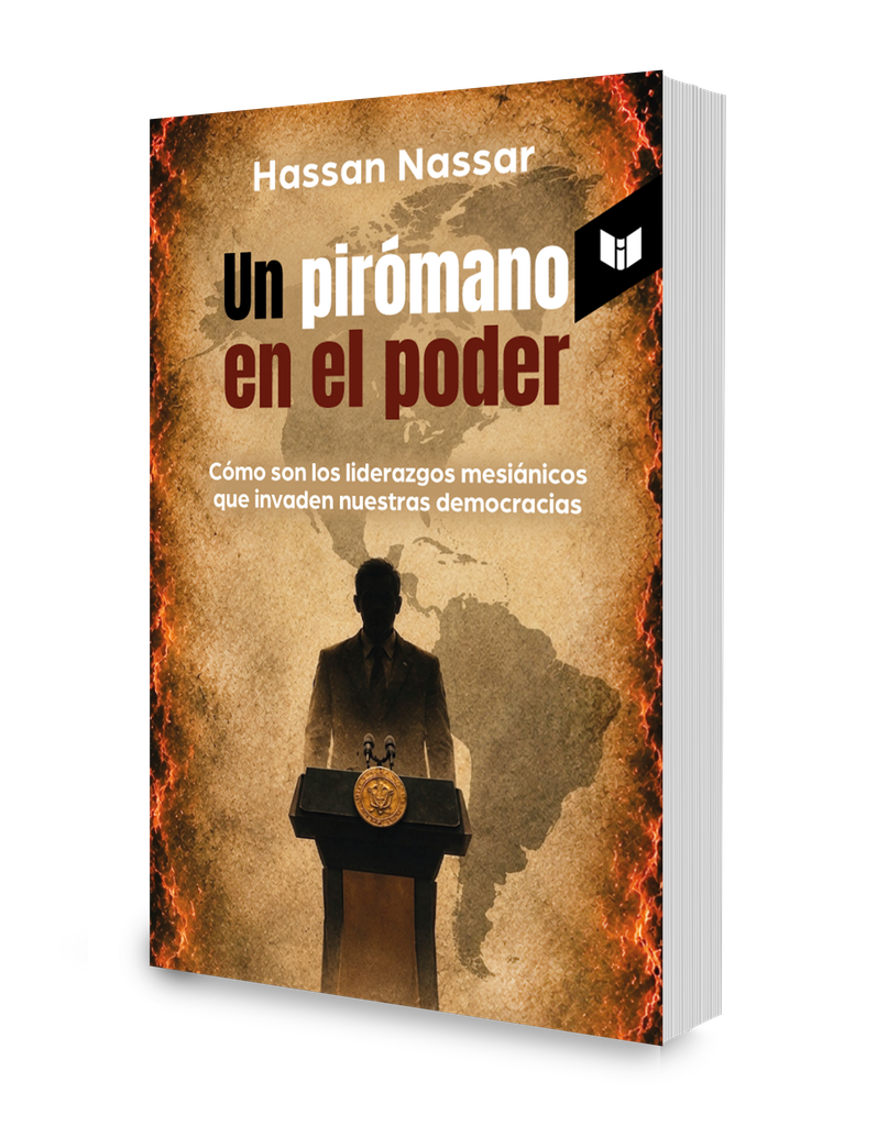 Portada: Un pirómano en el poder. 